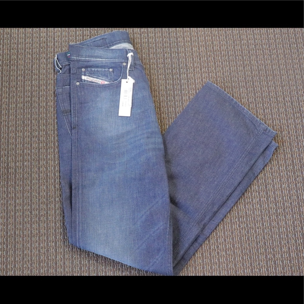 NWT Diesel Quratt Dark Rinse Denim Jeans Size 31